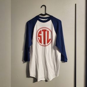 Cardinals Stl 3/4 Sleeve Baseball Tee